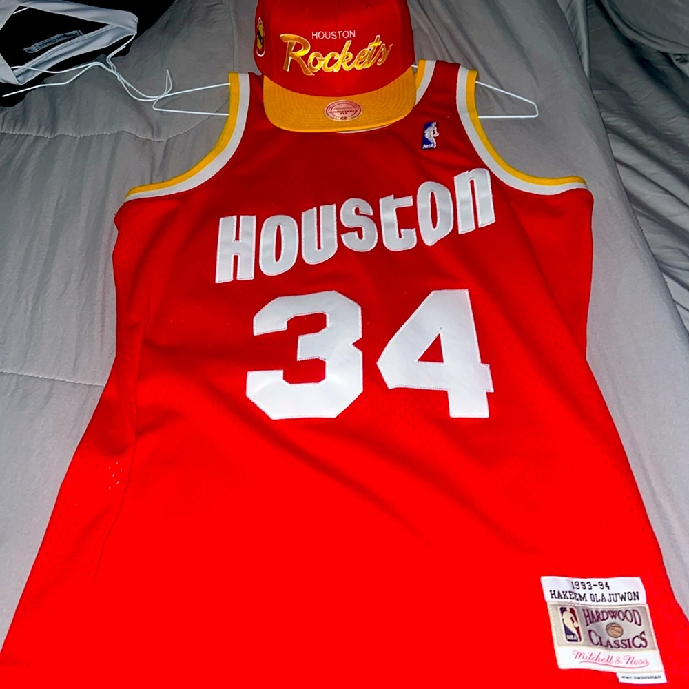 Houston Rockets jersey Hakeem Olajuwon 1993-94